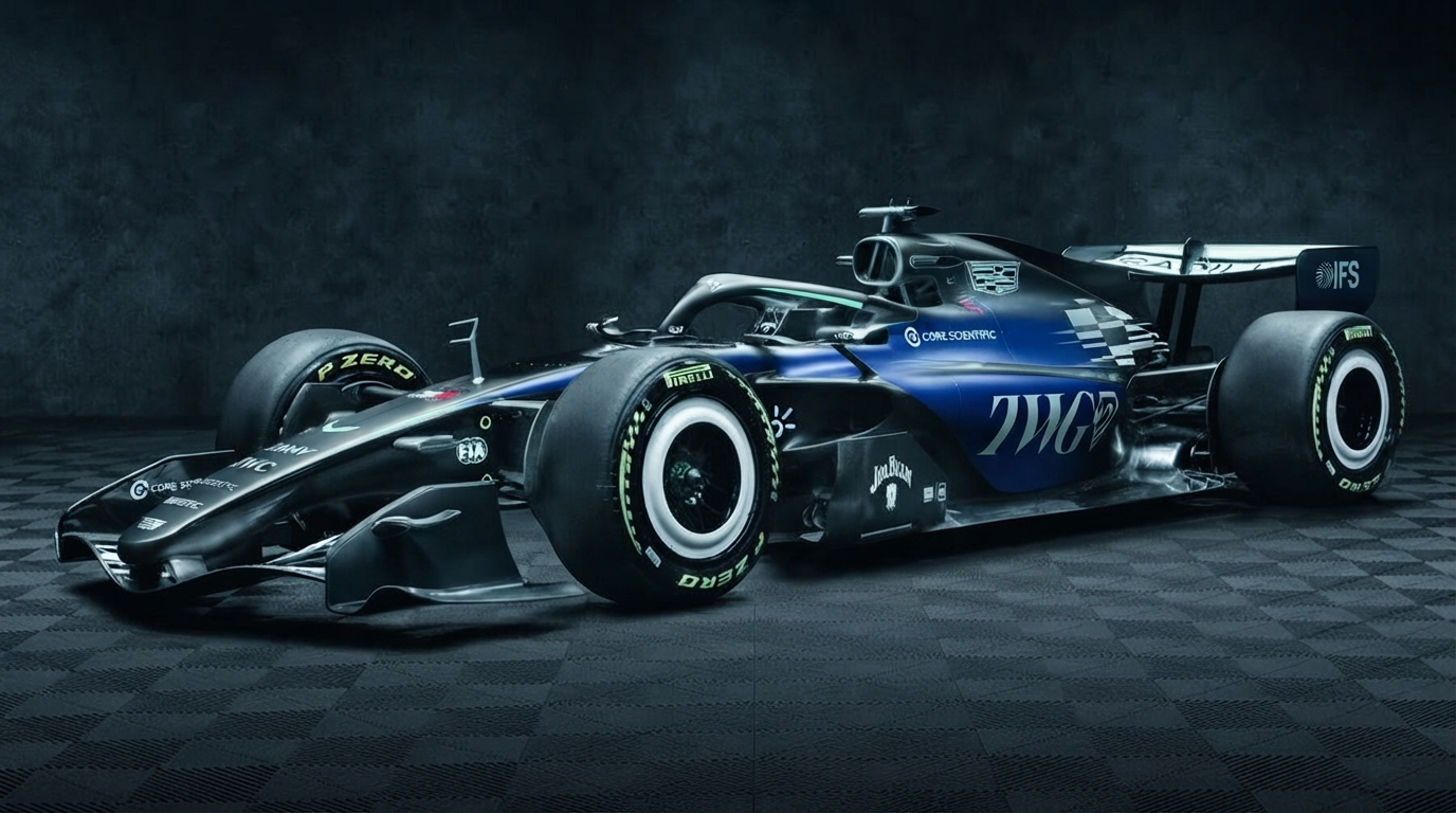 Editorial illustration for FIA names AWS official AI and cloud partner to shape future F1 rules and grassroots motorsport