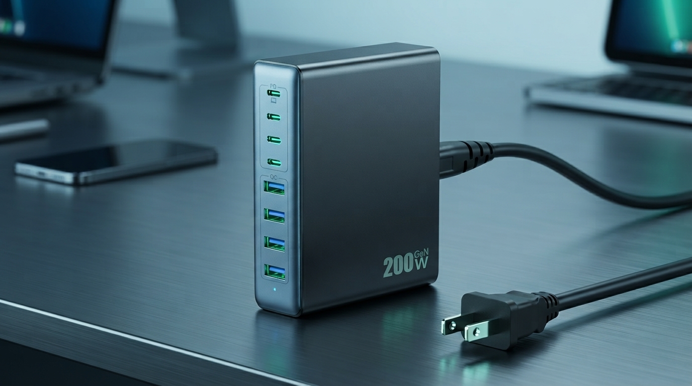 Editorial illustration for How to Evaluate a 100W+ USB-C Charging Station: A Decision Framework for Tech Professionals