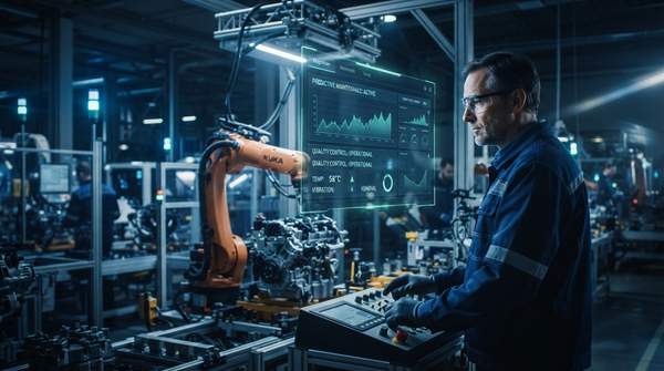 Editorial illustration for Where AI Actually Pays Off in Manufacturing: Predictive Maintenance, Quality Control, and a Readiness Framework for Choosing Between Them